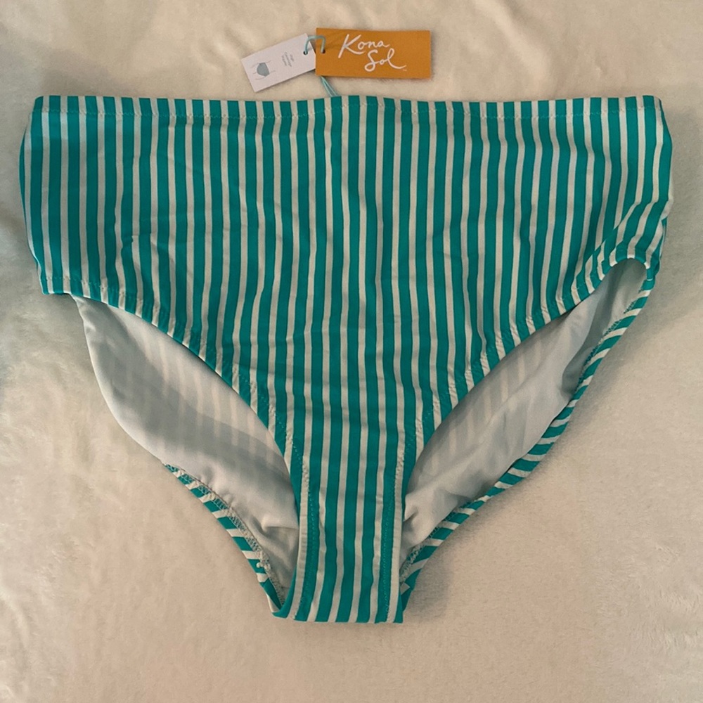High Coverage High Rise Hipster Swim Bottoms